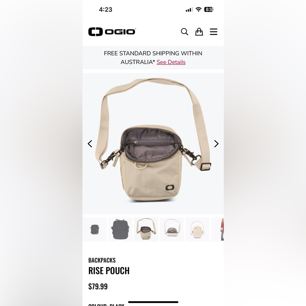NWT Ogio Rise Pouch
